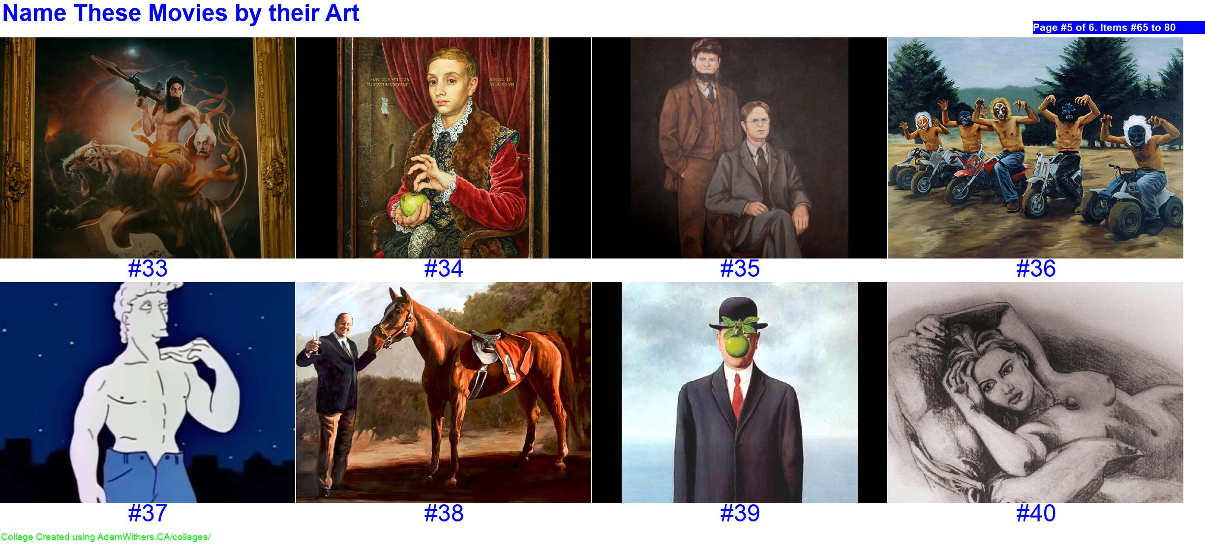 CollageC: guessMovieArt Page 5